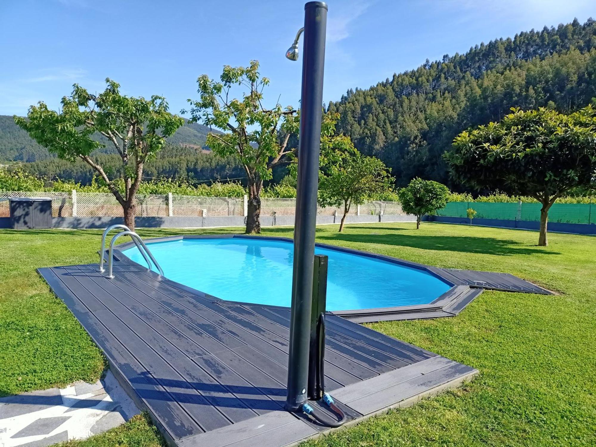 Apartamento En Bloque Vivienda Con Piscina Y Barbacoa A 15 Min De La Playa Meis Екстериор снимка