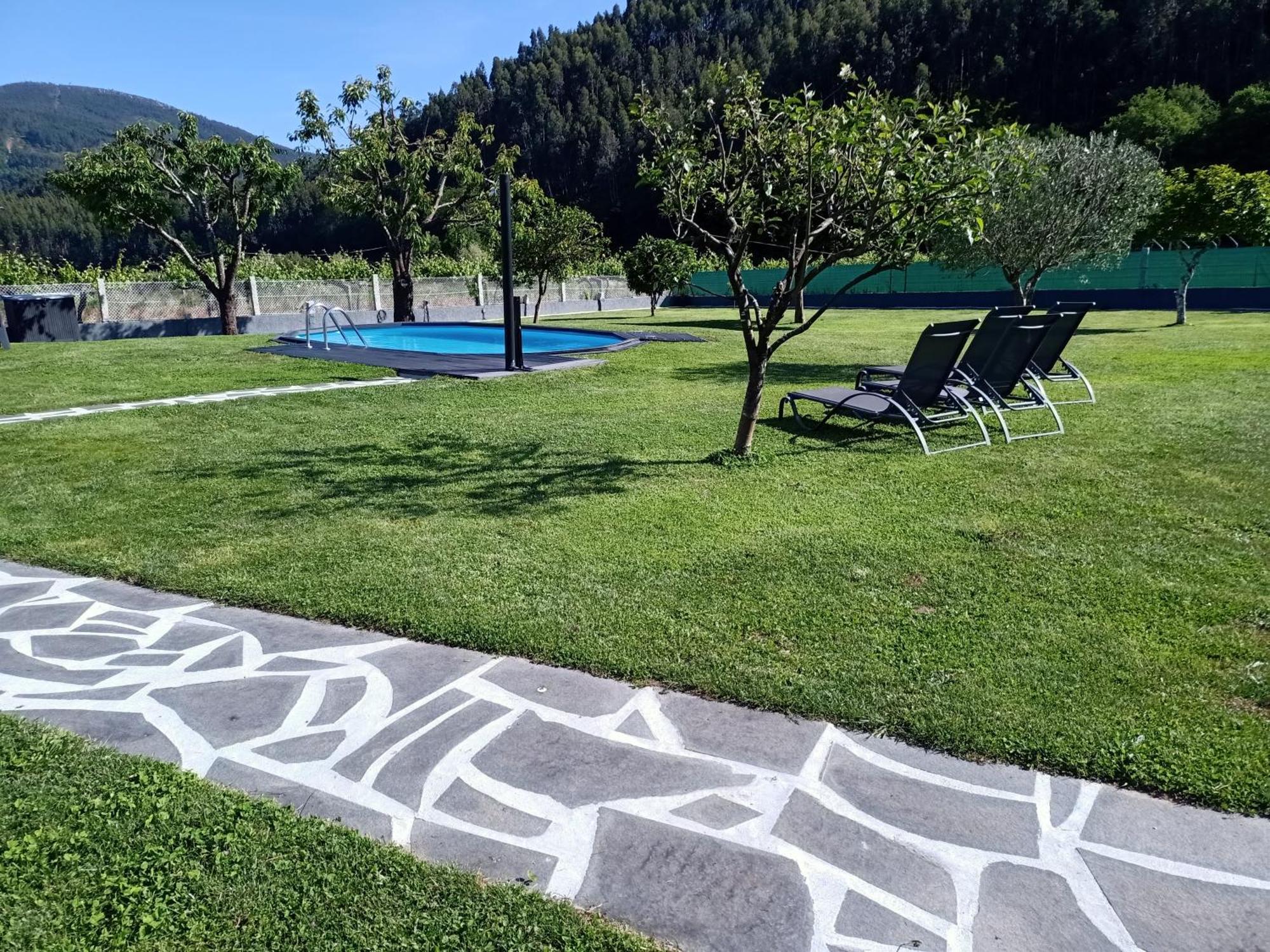 Apartamento En Bloque Vivienda Con Piscina Y Barbacoa A 15 Min De La Playa Meis Екстериор снимка