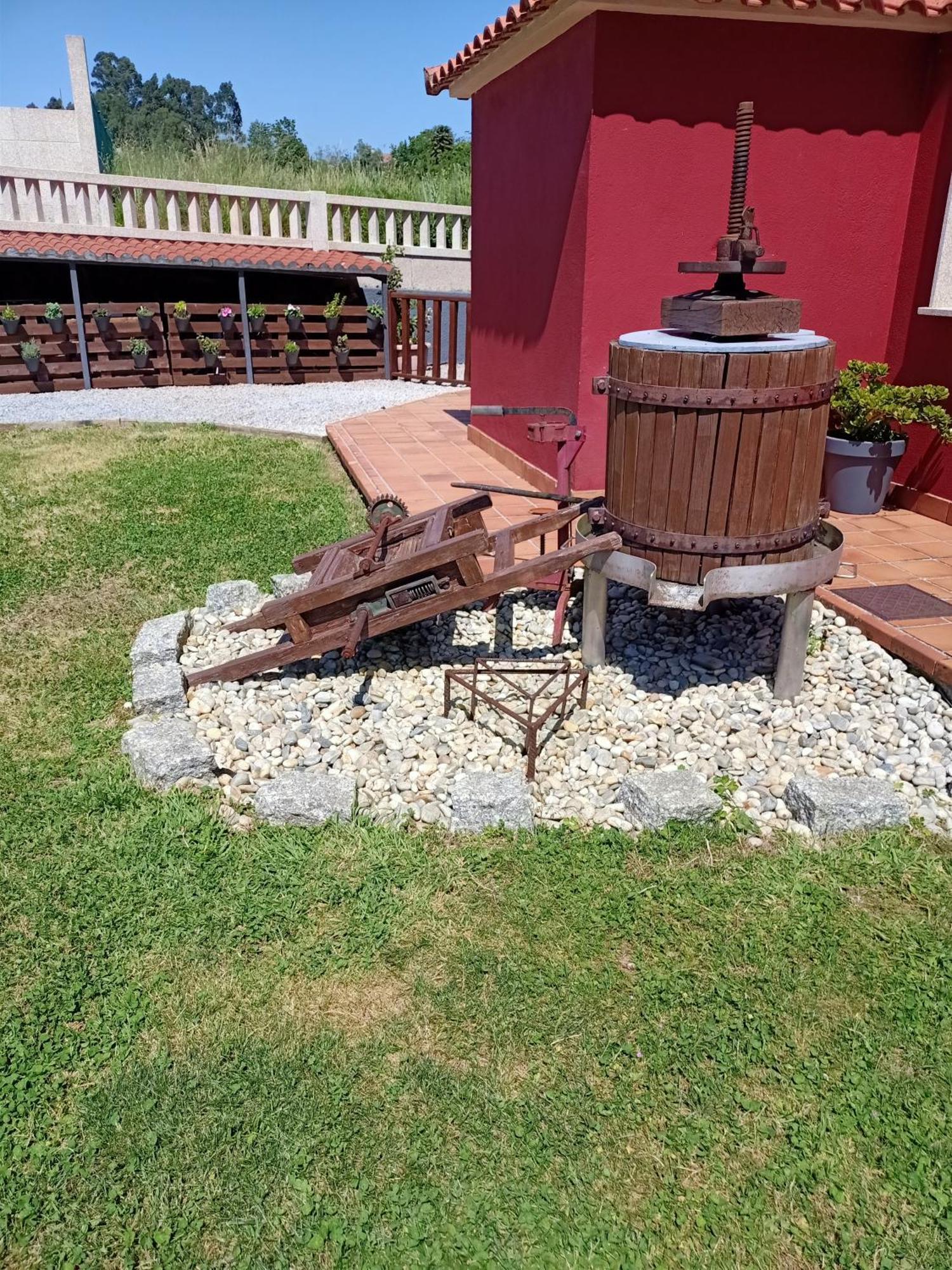 Apartamento En Bloque Vivienda Con Piscina Y Barbacoa A 15 Min De La Playa Meis Екстериор снимка